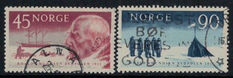 Norway #399-400  CV $2.75