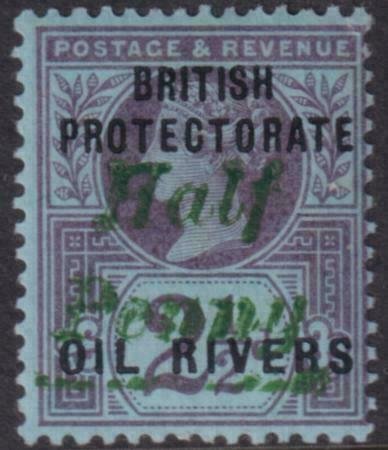 Niger Coast 1893 SC 13 Mint