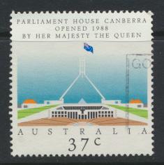 Australia SG 1144  SC# 1081  Used / FU  New Parlaiment Canberra