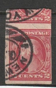 United States #409 Imperf Used VF (~0103k)