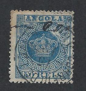 ANGOLA SC# 15 FVF/U 1881