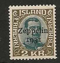 Iceland C11 mint CV $75