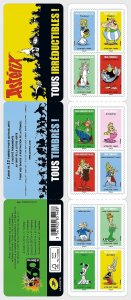 France 2019 MNH Booklet Stamps Asterix and Obelix Comic Book Cartoon Animation