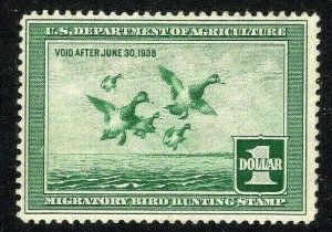 [KN]     #RW4 ~ Mint-XLH  U.S. Duck Stamp ~ Always Free Shipping!!!