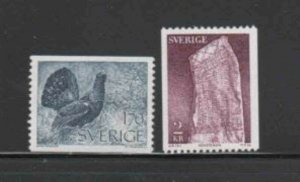 SWEDEN #1119-1120 1975 HEN & STONE MINT VF NH O.G