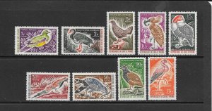 BIRDS-IVORY COAST #231-9 MNH