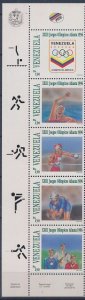 Venezuela 1996 MNH Stamps Scott 1536 Sport Olympic Games Cycling Medals