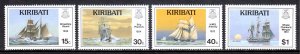 Kiribati - Scott #511-514 - MH - SCV $9.40
