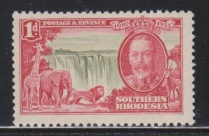 Southern Rhodesia, 1d Silver Jubilee (SC# 33) MNH