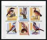 MALI - 2000 - Birds - Imperf 6v Sheet - Mint Never Hinged