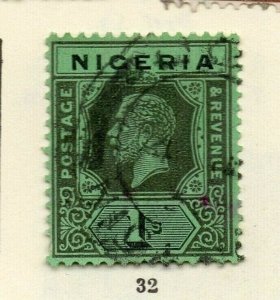 Nigeria 1922 Early Issue Fine Used 1S. NW-165578