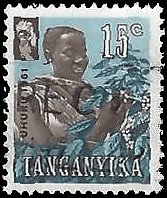 TANGANYIKA   #47 USED (2)