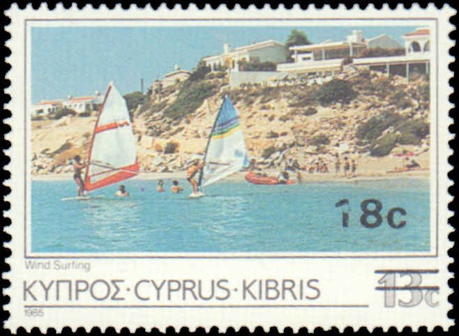 Cyprus #684-685, Complete Set(2), 1986, Never Hinged