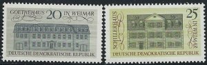 Germany DDR 966-67 MNH 1967 set (fe9541)