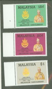 Malaysia #317-319  Single (Complete Set)
