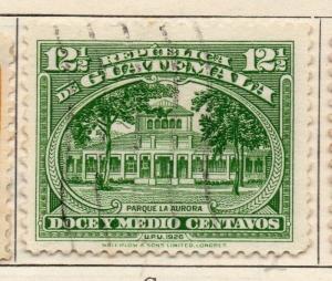 Guatemala 1925 Early Issue Fine Used 12.5c. 108056