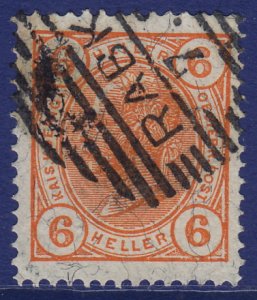 Austria – 1905 – Scott #91 – used - perf 13 x 13 1/2