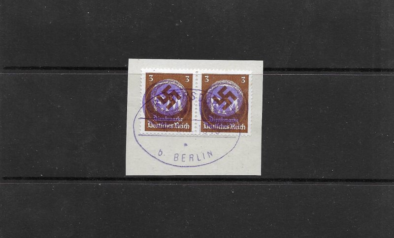 1945 FREDERSDORF OVERPRINTS ON SMALL PIECE