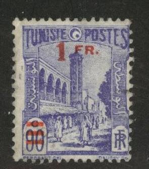 Tunis Tunisia Scott 148 surcharged 1930 issue used