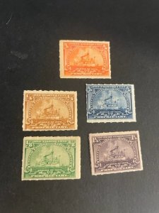 US sc RB20-RB23,RB25 MNH+MH