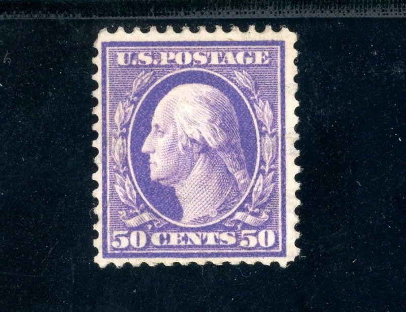 USAstamps Unused FVF US 1908 Washington Scott 341 Part OG MH 