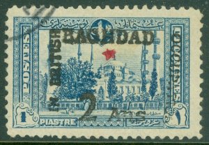 EDW1949SELL : MESOPTAMIA Scott #N5 Very Fine, Used. Scarce stamp. Catalog $500.