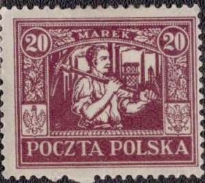 Poland 184 1922 MH