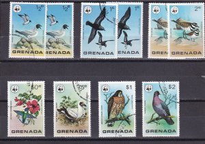 SA06a Grenada 1978 Wild Birds of Grenada used stamps