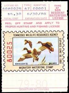 U.S. TENNESSE ST. REVS 2  Mint (ID # 100611)