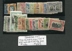 Card Of Older Romania Mint/Used 38,41,158-9,161,163-4 etc...