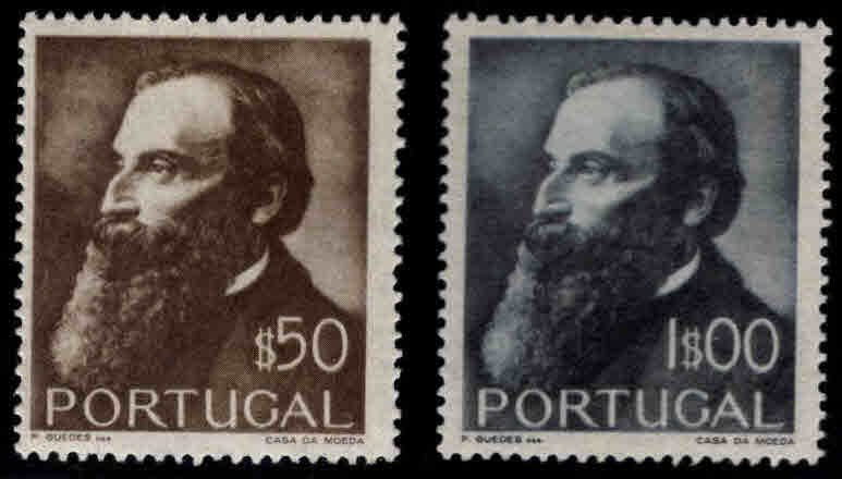 Portugal Scott 727-728 MNH** complete 1951 poet set