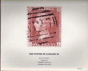 Philatelic Literature: Plating of the Alphabet III - Penny Red - IA to LL