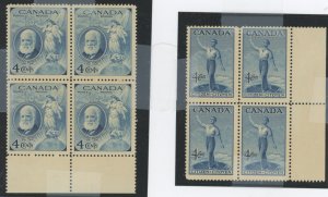 Canada #274/275 Mint (NH) Multiple