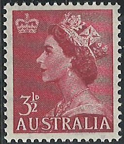 Scott: 258 Australia - Queen Elizabeth II, MNH