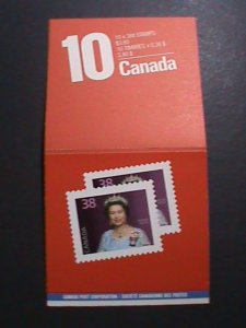 ​CANADA -1988 SC #1164-QUEEN ELIZABETH II SPECIAL MNH BOOKLET VF-10 STAMPS