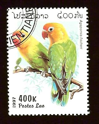 Laos 1315 400k Parrot bird cto nh