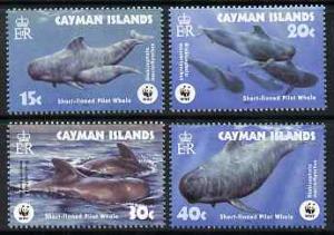 Cayman Islands 2003 WWF - Short-Finned Pilot Whale perf s...
