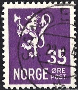 NORWAY #124, USED - 1934 - NORWAY149