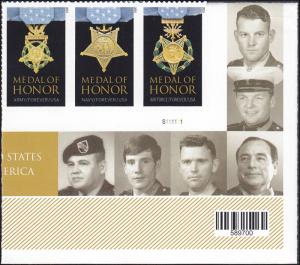 US Scott 4988A Medal of Honor Vietnam War 2015 Strip MNH