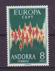 Spanish Andorra 1972 year , MNH stamps Mi # 71 Europa Cept