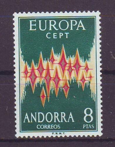 Spanish Andorra 1972 year , MNH stamps Mi # 71 Europa Cept