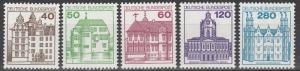 Germany #1309-11, 1313-4 MNH CV $6.75 (A7593)