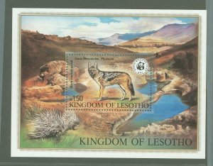 Lesotho #356 Mint (NH) Souvenir Sheet (Fauna)