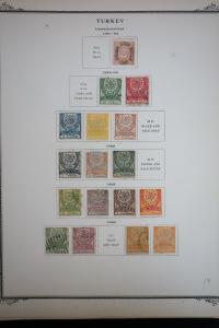 Turkey 1800's to 1940's Stamp Collection