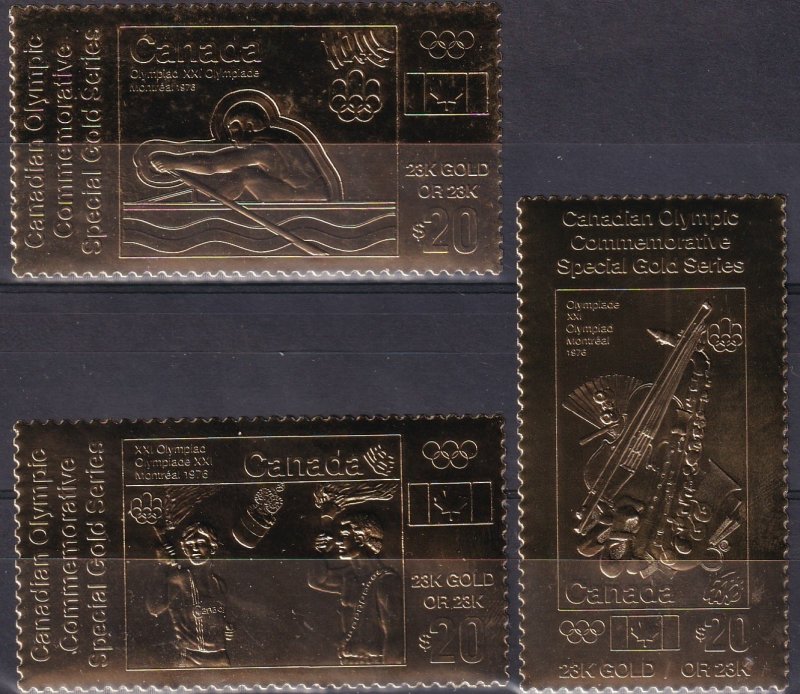 Canada Olympics Special Gold Series (Z2625)