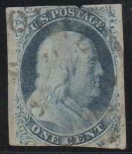 MALACK 9 VF/XF, light town cancel, vivid color, tiny..MORE.. c3739