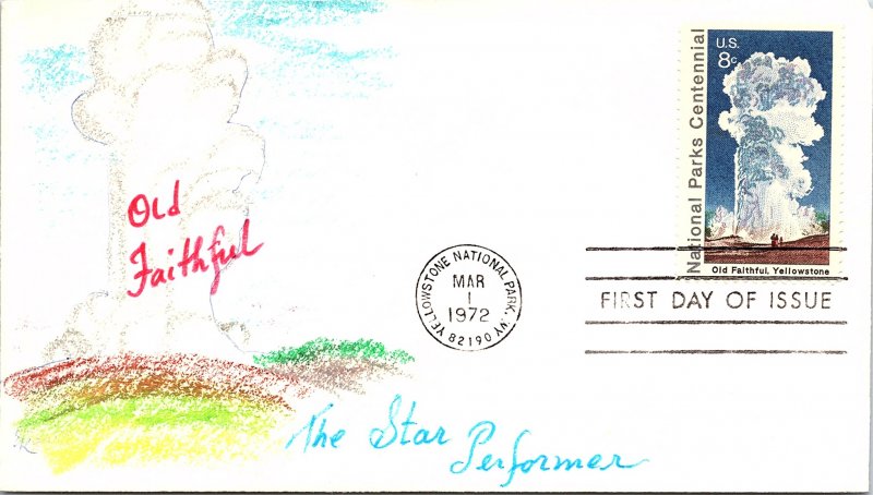 United States, Wyoming, First Day Cover