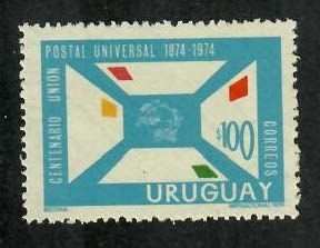 Uruguay; Scott 892; 1974;  Unused; NH