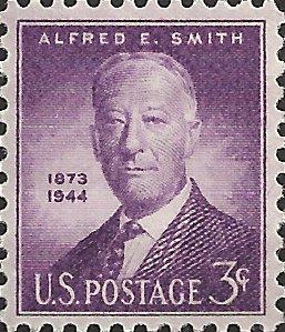 # 937 MINT NEVER HINGED ALFRED E. SMITH