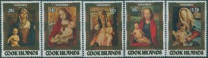 Cook Islands 1984 SG1008-1012 Christmas set MNH